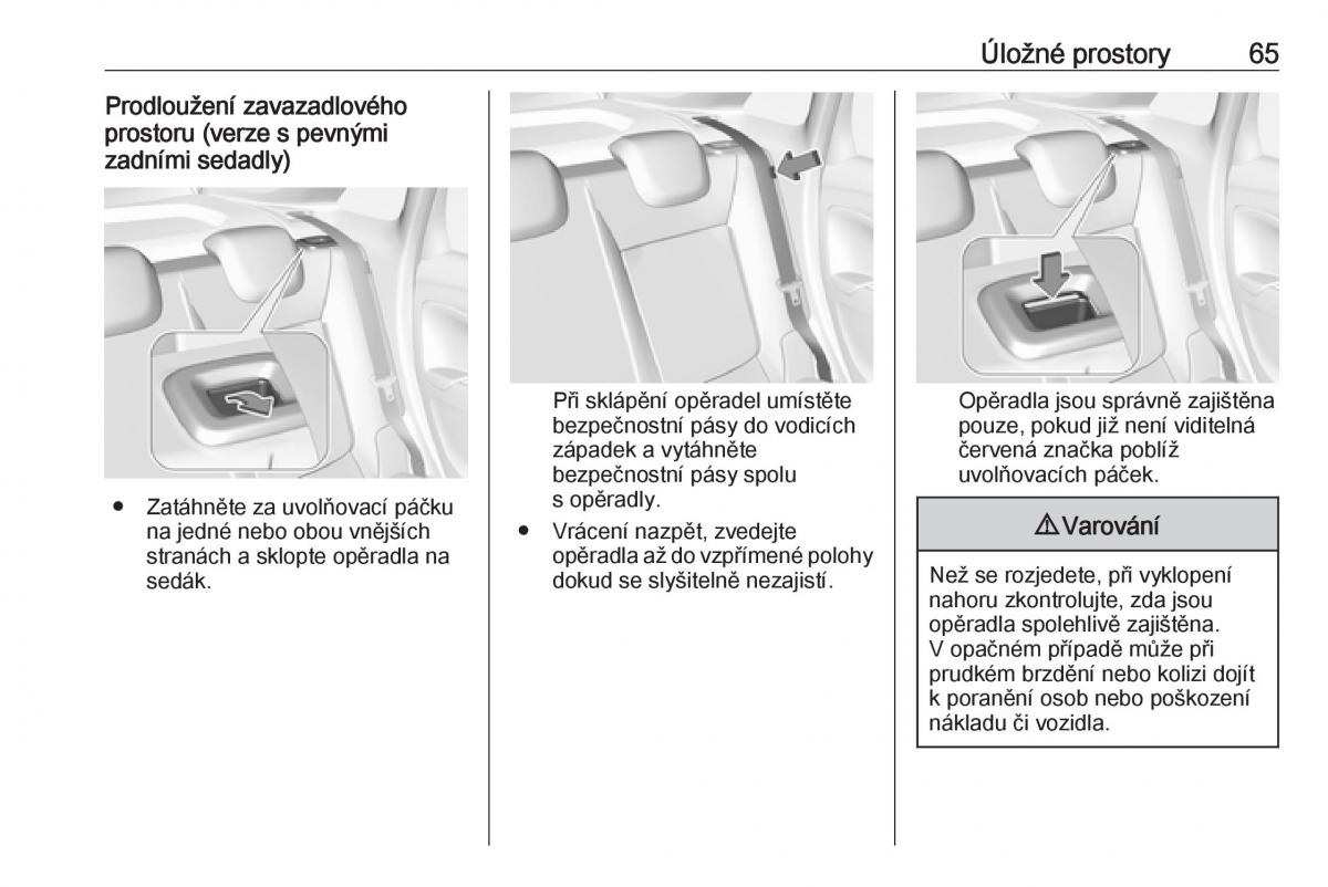 Opel Crossland X navod k obsludze / page 67