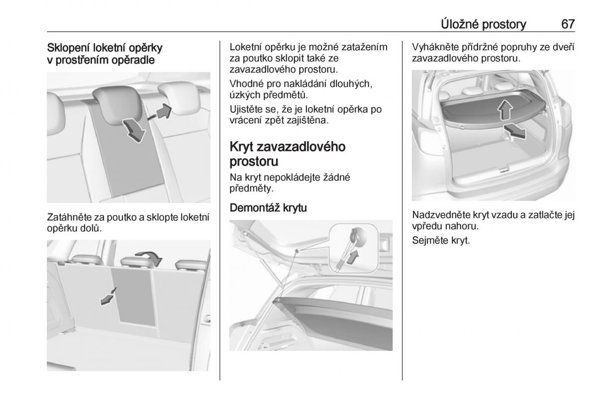 Opel Crossland X navod k obsludze / page 69