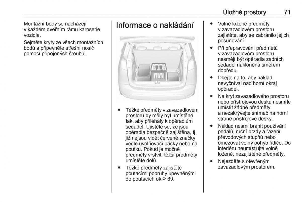 Opel Crossland X navod k obsludze / page 73