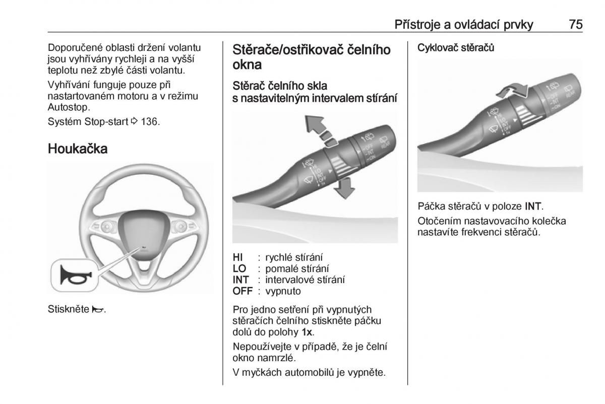 Opel Crossland X navod k obsludze / page 77