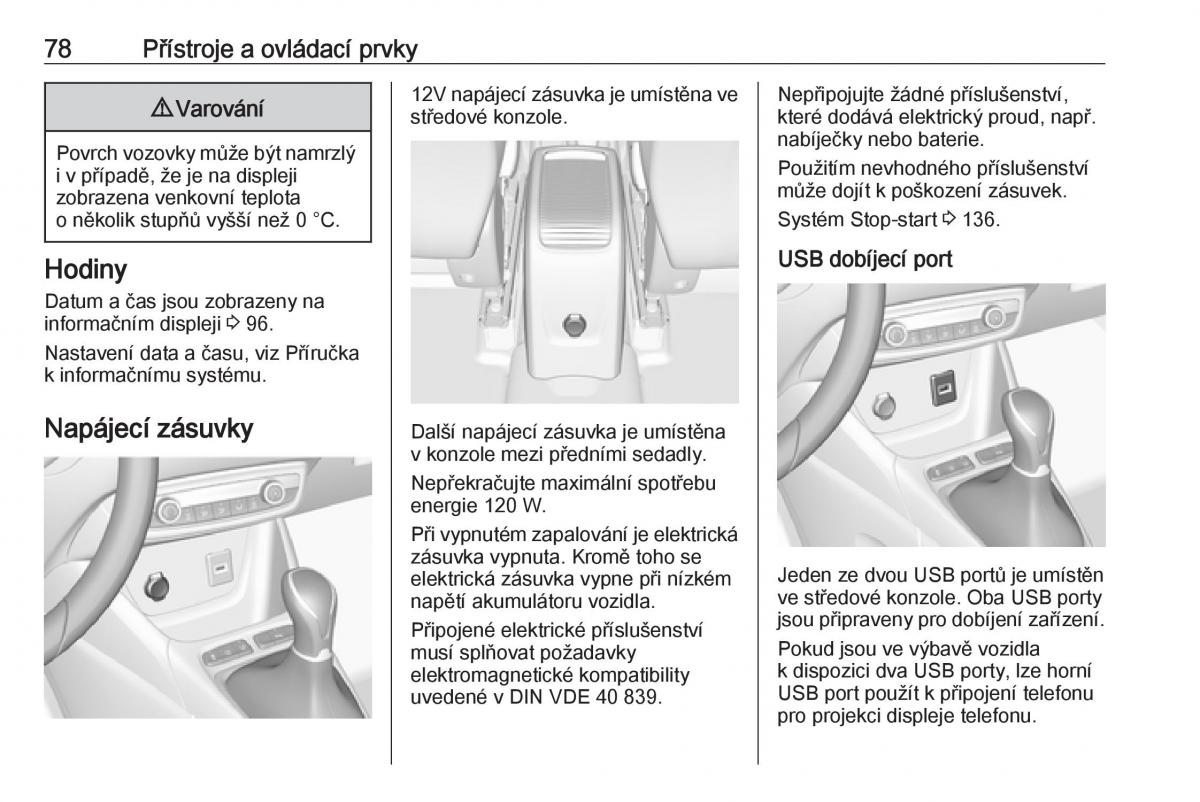 Opel Crossland X navod k obsludze / page 80