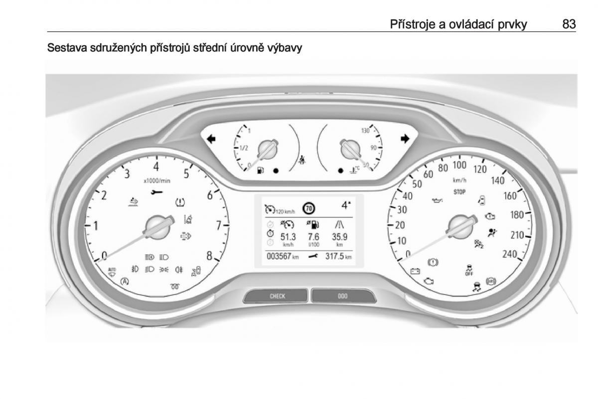 Opel Crossland X navod k obsludze / page 85