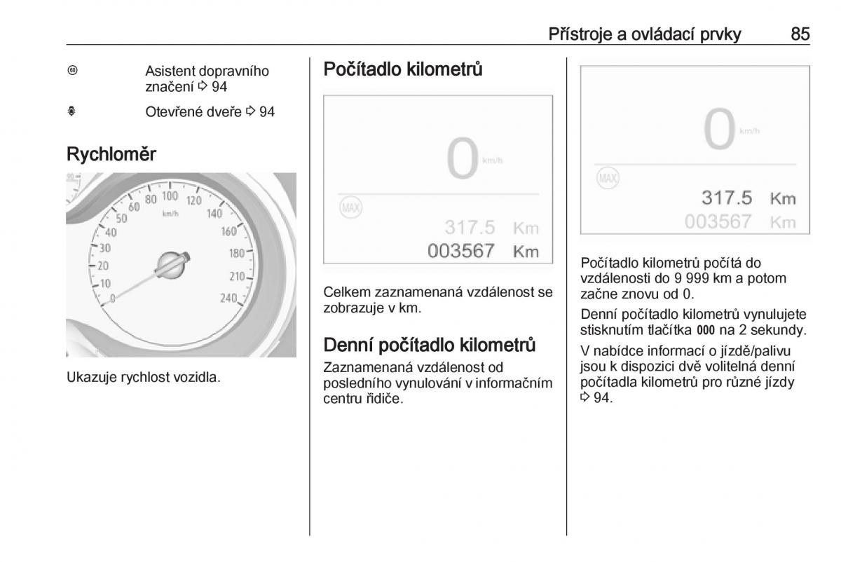 Opel Crossland X navod k obsludze / page 87