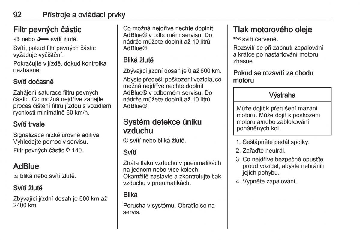 Opel Crossland X navod k obsludze / page 94