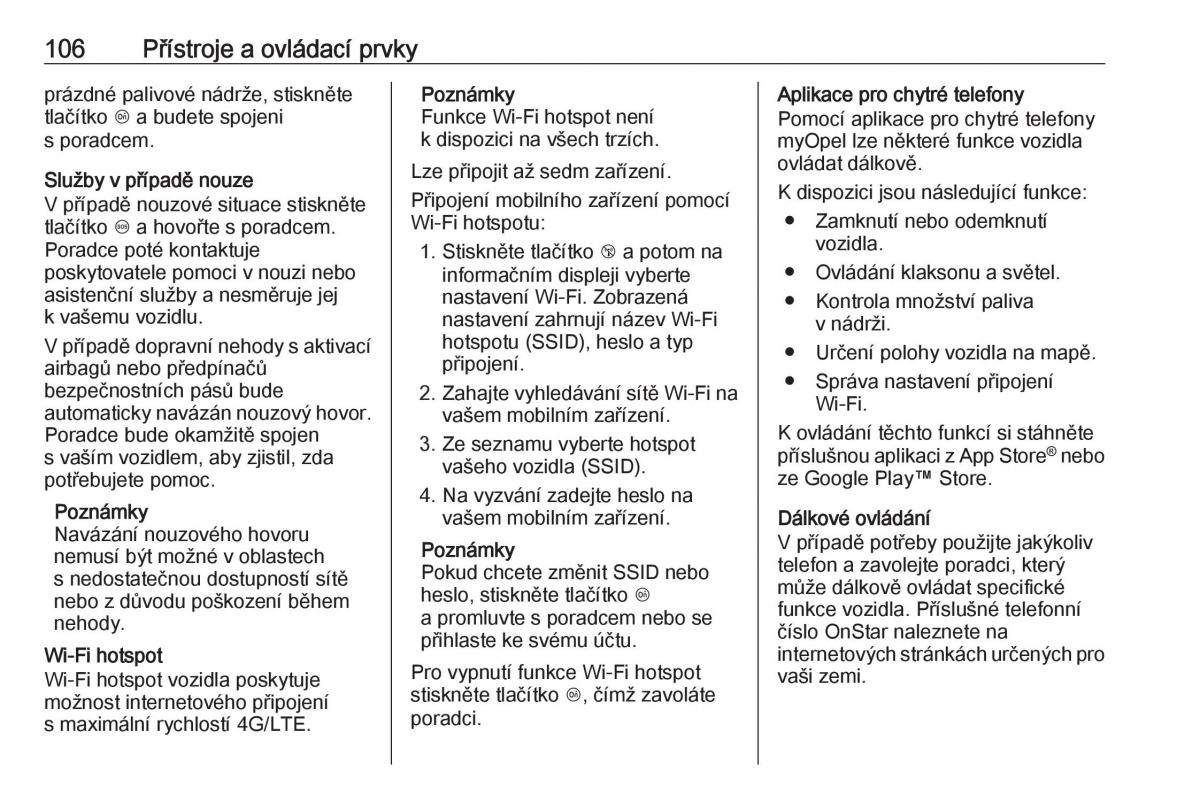 Opel Crossland X navod k obsludze / page 108