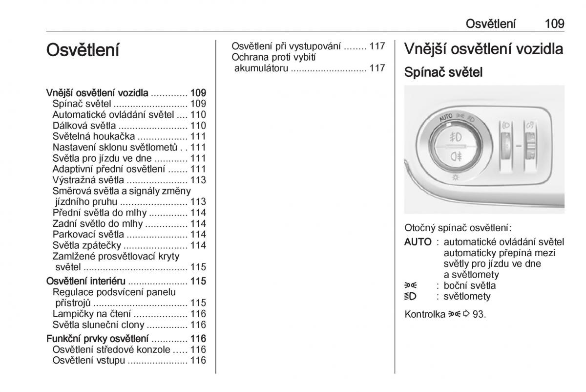 Opel Crossland X navod k obsludze / page 111