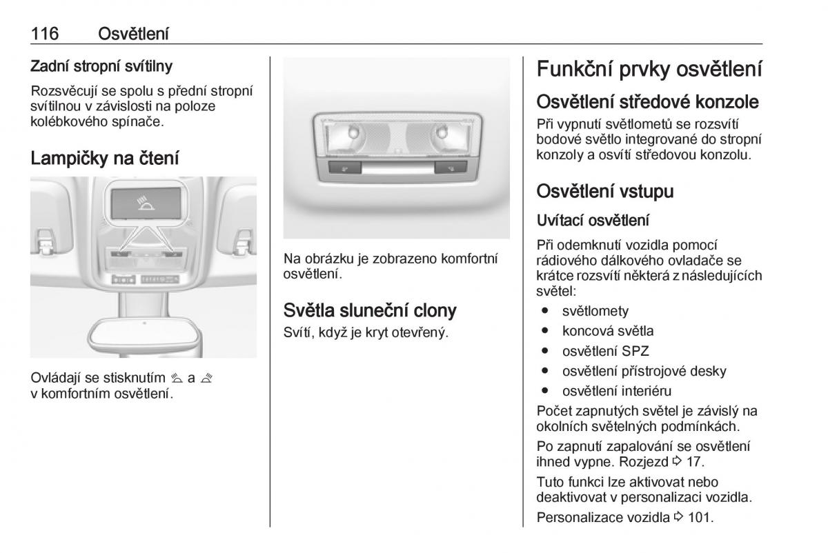 Opel Crossland X navod k obsludze / page 118