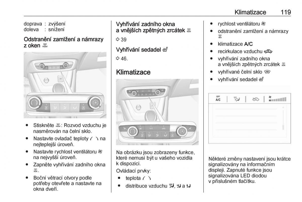 Opel Crossland X navod k obsludze / page 121