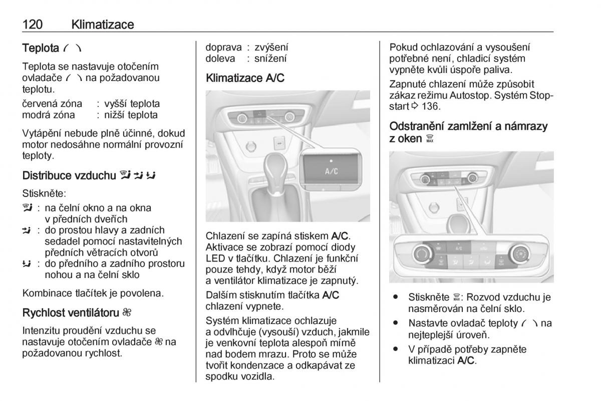 Opel Crossland X navod k obsludze / page 122