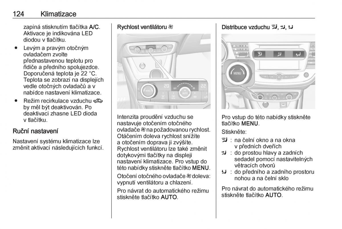 Opel Crossland X navod k obsludze / page 126