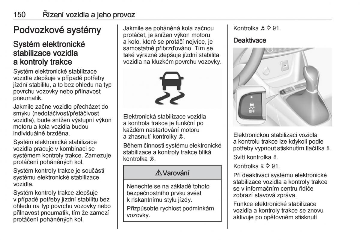 Opel Crossland X navod k obsludze / page 152