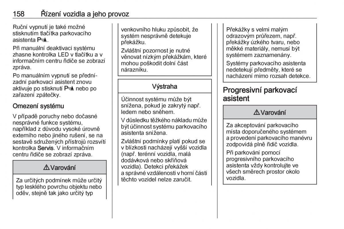 Opel Crossland X navod k obsludze / page 160