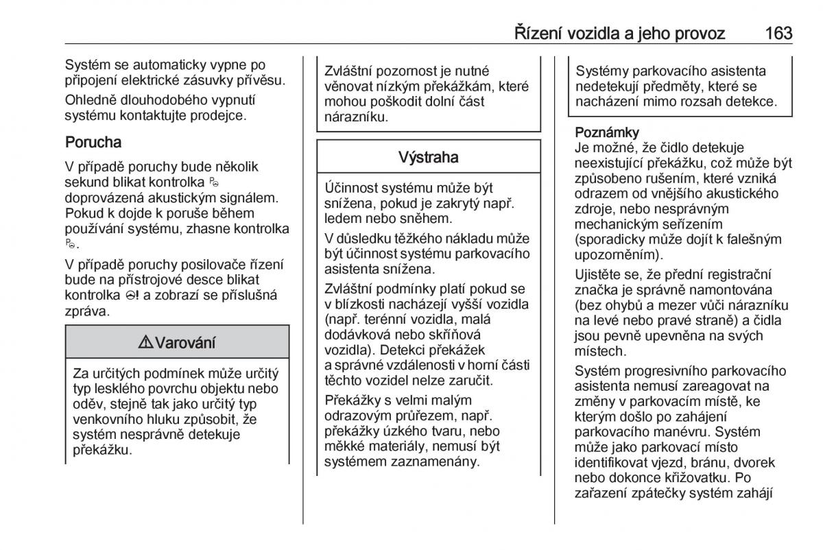 Opel Crossland X navod k obsludze / page 165