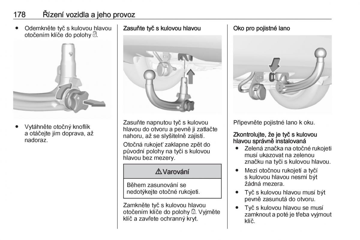 Opel Crossland X navod k obsludze / page 180