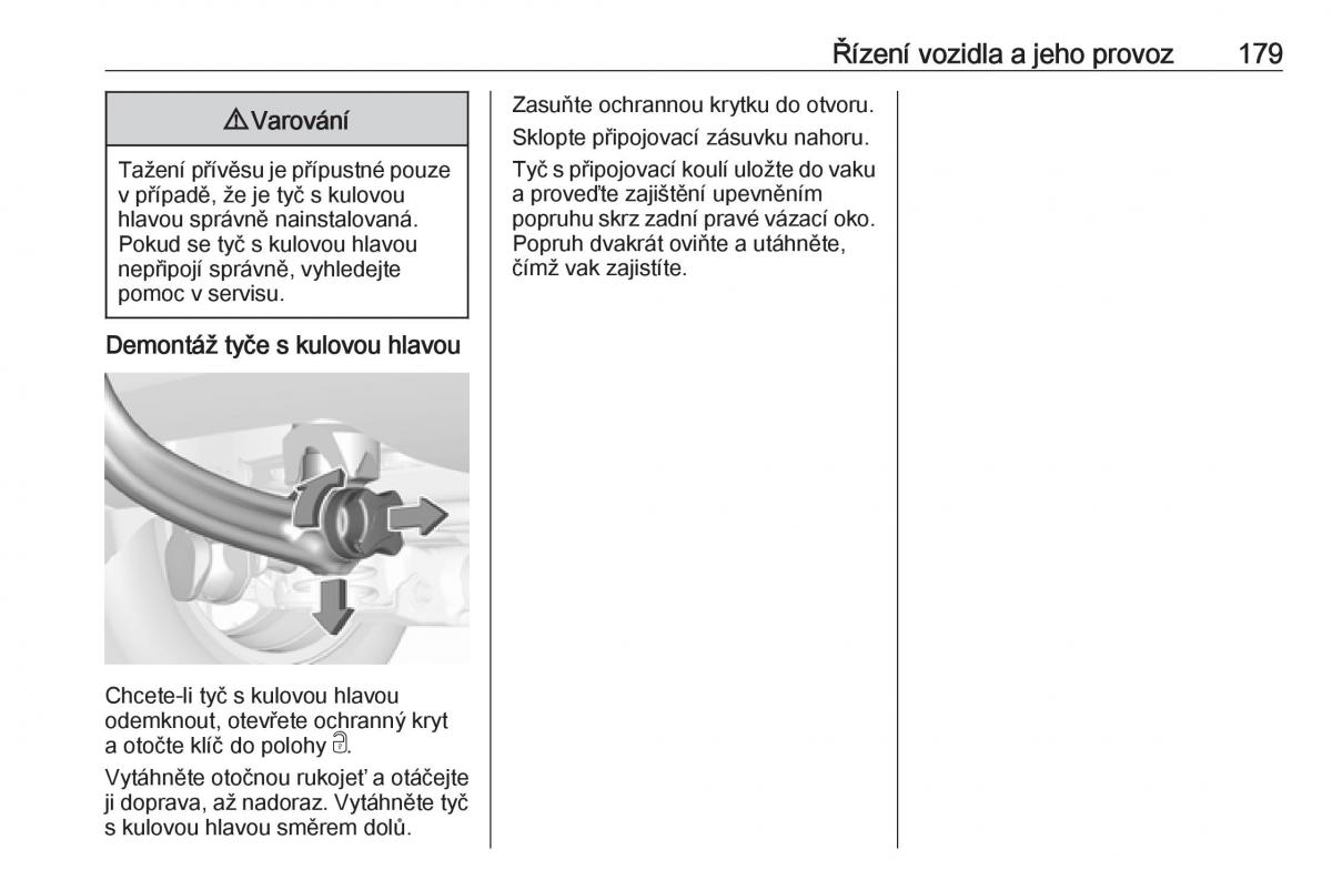 Opel Crossland X navod k obsludze / page 181