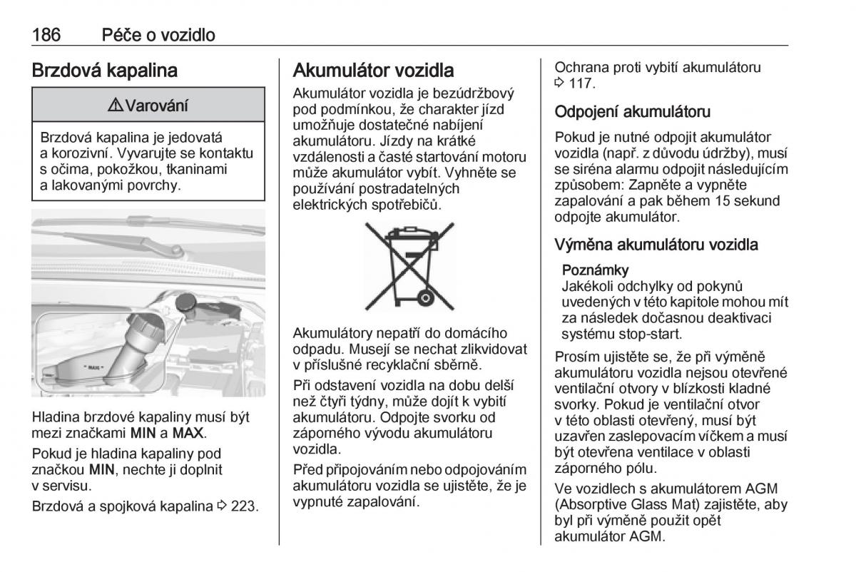 Opel Crossland X navod k obsludze / page 188