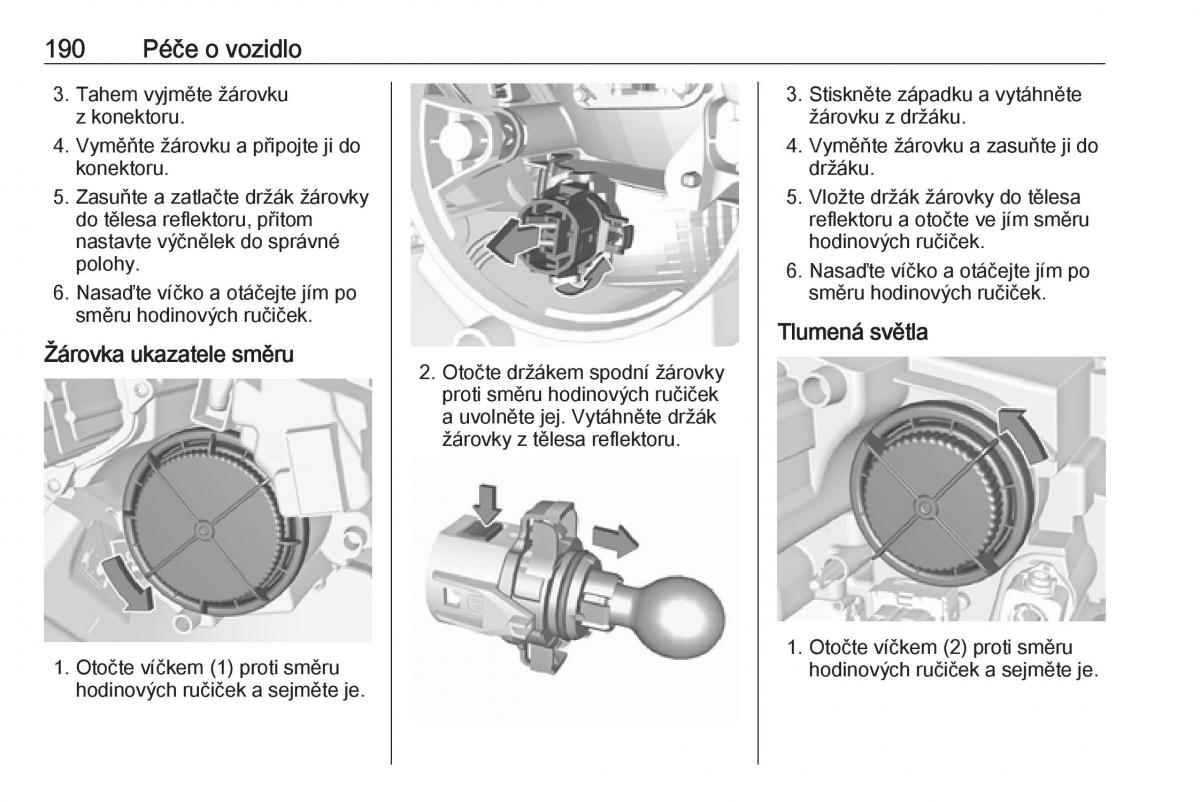 Opel Crossland X navod k obsludze / page 192