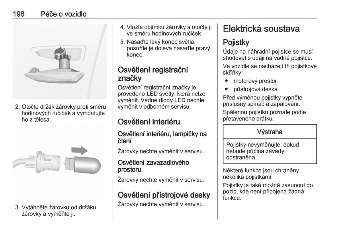 Opel Crossland X navod k obsludze / page 198