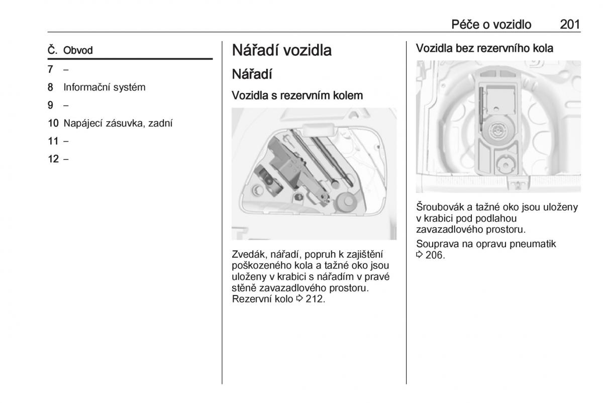 Opel Crossland X navod k obsludze / page 203