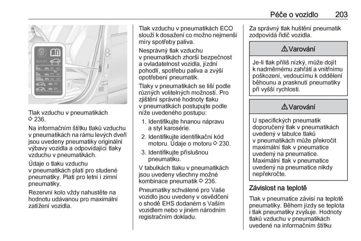 Opel Crossland X navod k obsludze / page 205