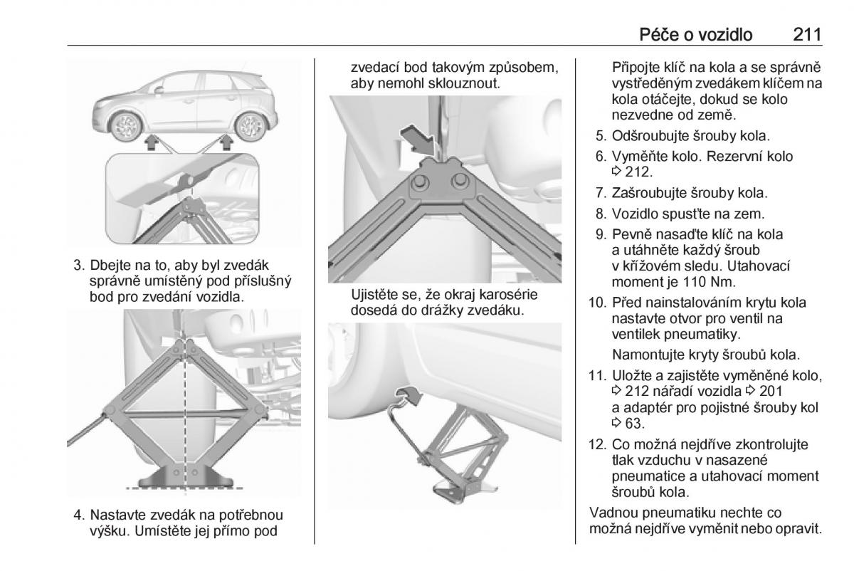 Opel Crossland X navod k obsludze / page 213