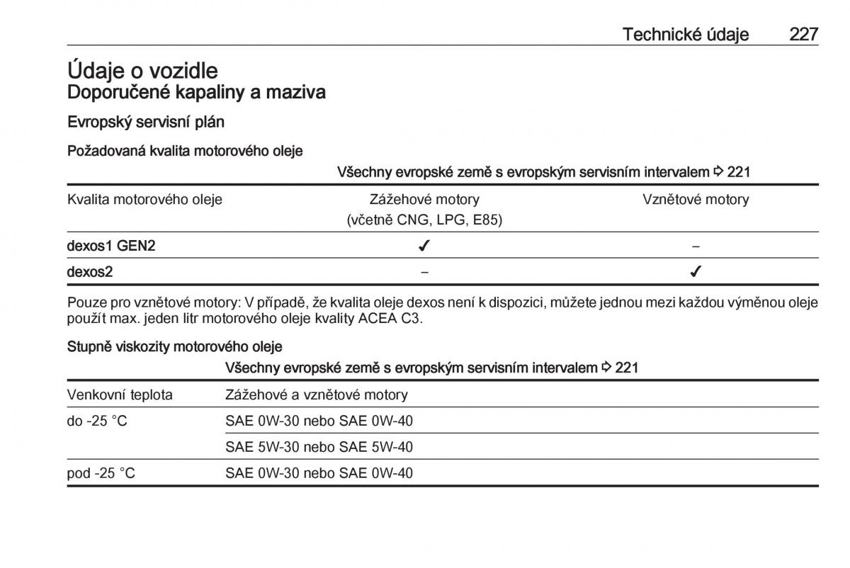 Opel Crossland X navod k obsludze / page 229