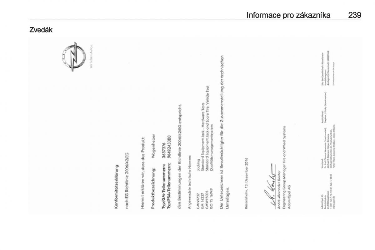 Opel Crossland X navod k obsludze / page 241