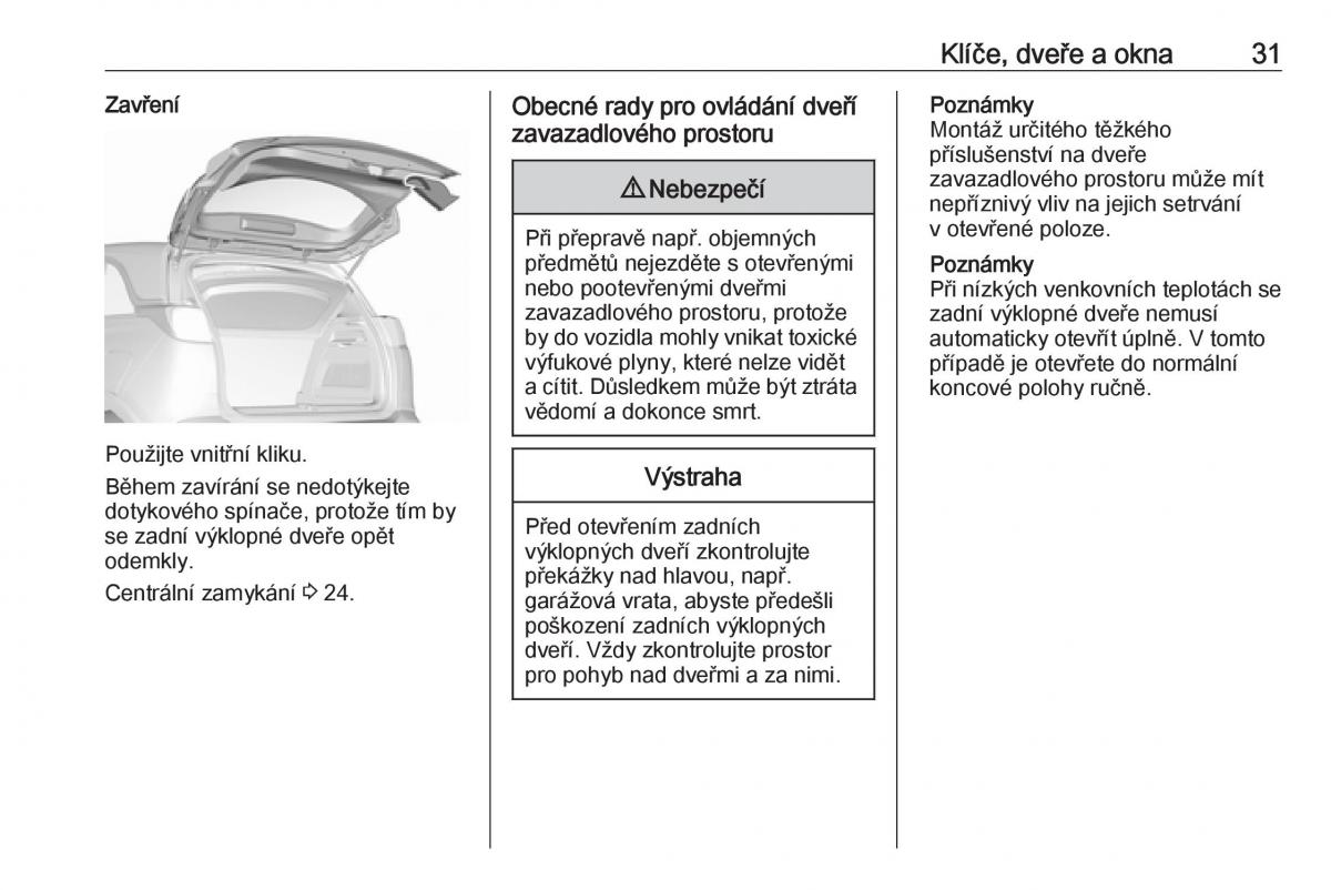 Opel Crossland X navod k obsludze / page 33