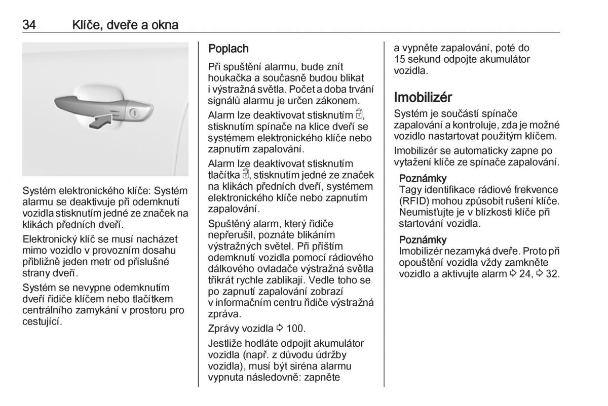 Opel Crossland X navod k obsludze / page 36