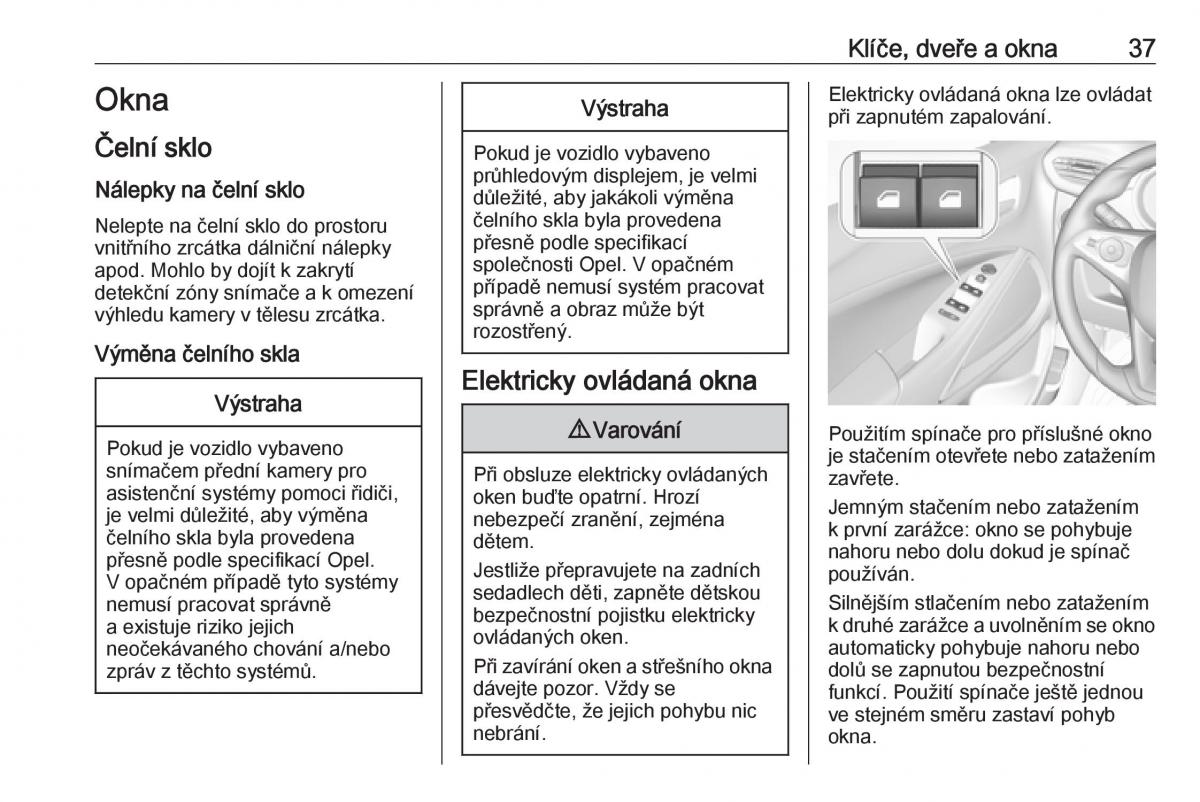 Opel Crossland X navod k obsludze / page 39