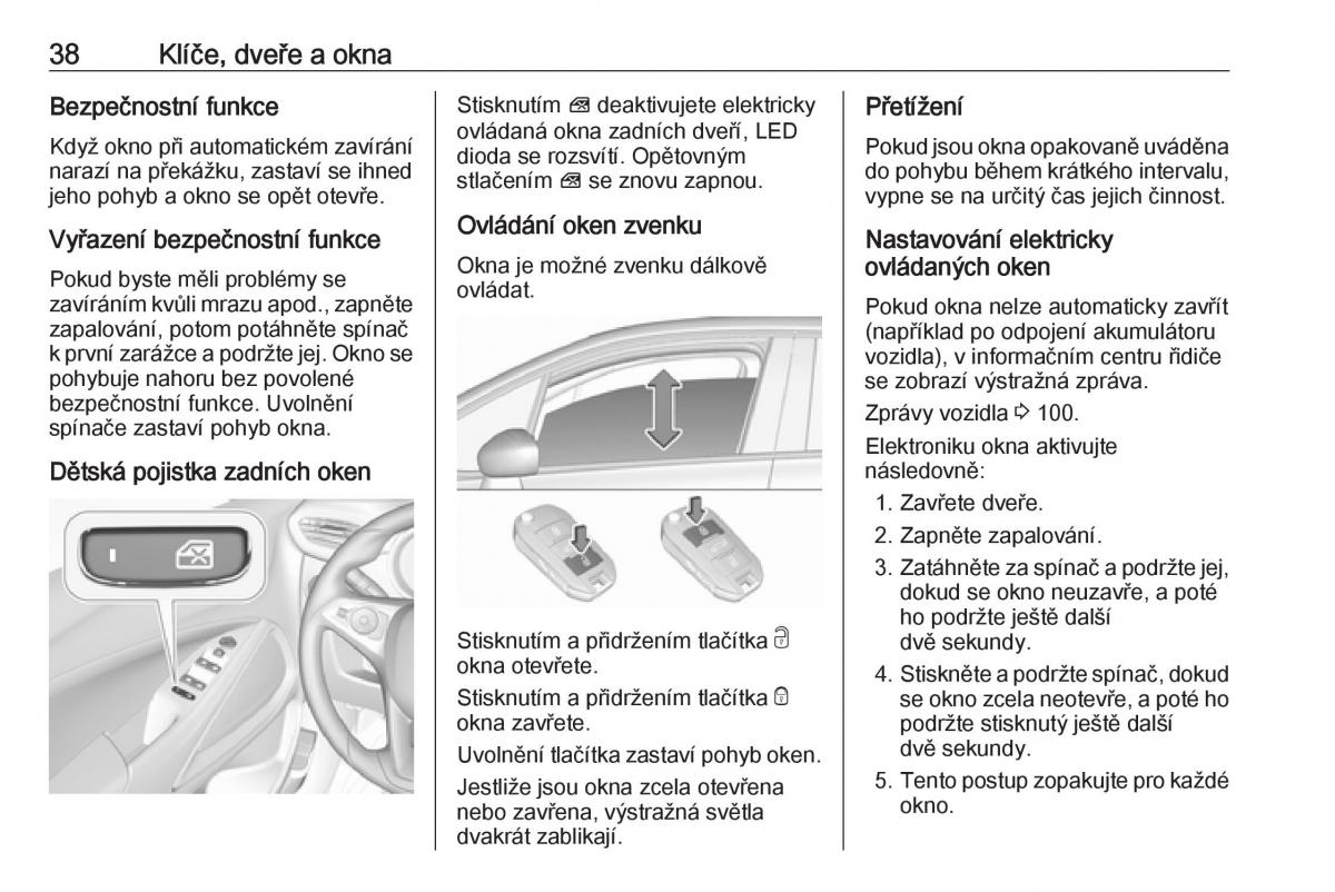 Opel Crossland X navod k obsludze / page 40