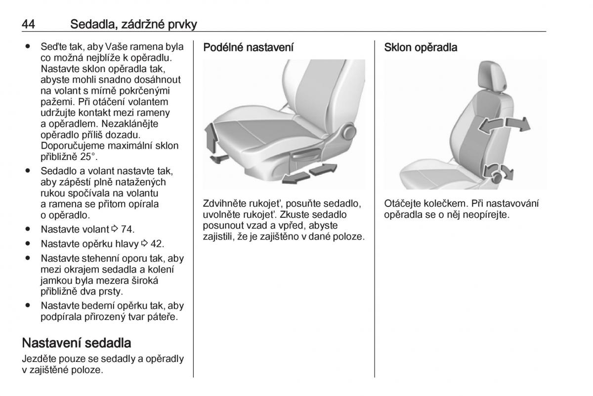 Opel Crossland X navod k obsludze / page 46