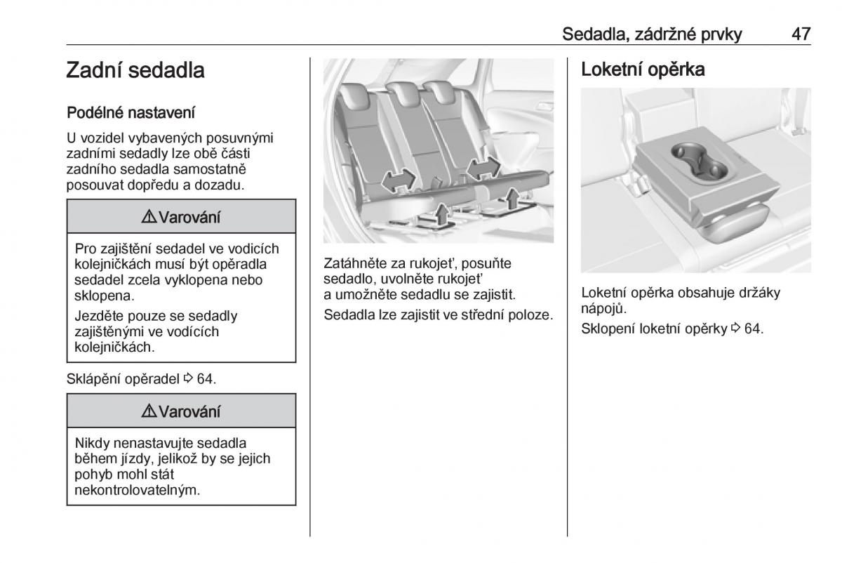 Opel Crossland X navod k obsludze / page 49