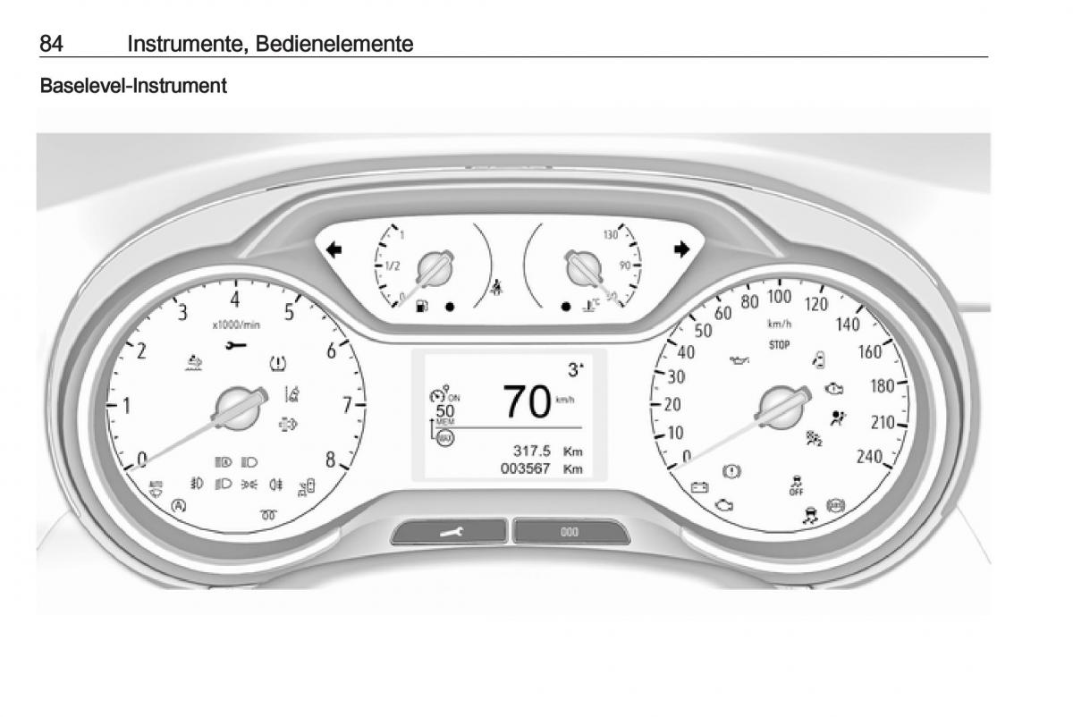 Opel Crossland X Handbuch / page 86