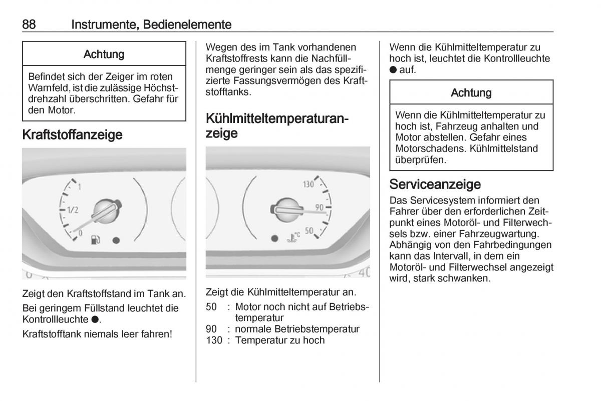 Opel Crossland X Handbuch / page 90