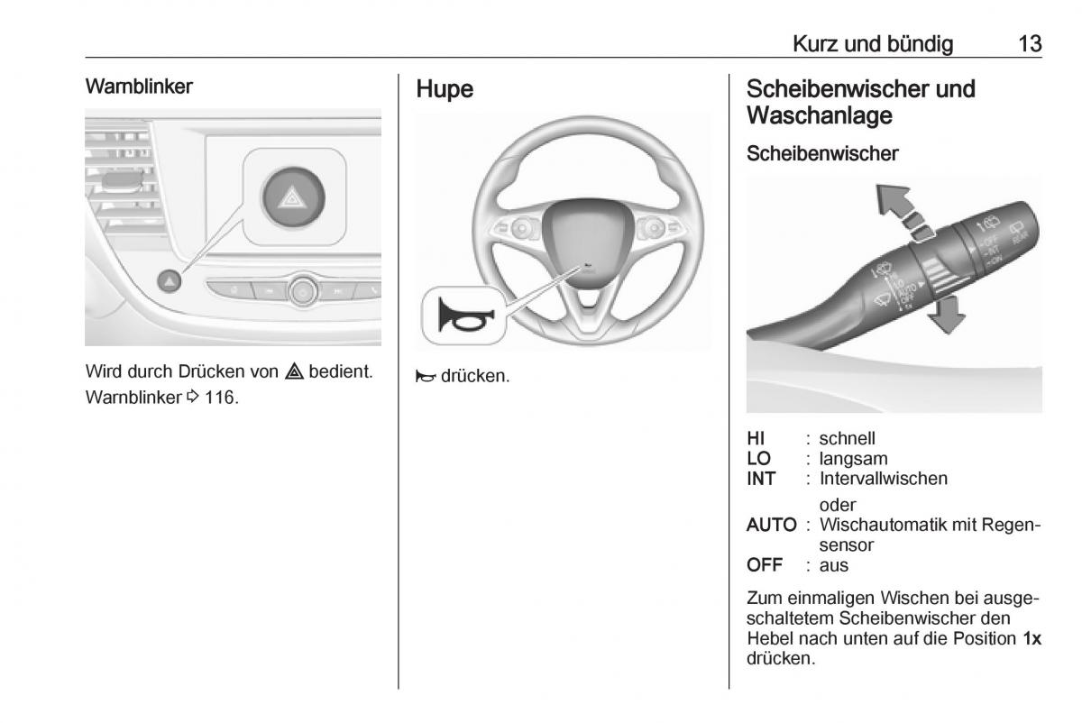 Opel Crossland X Handbuch / page 15