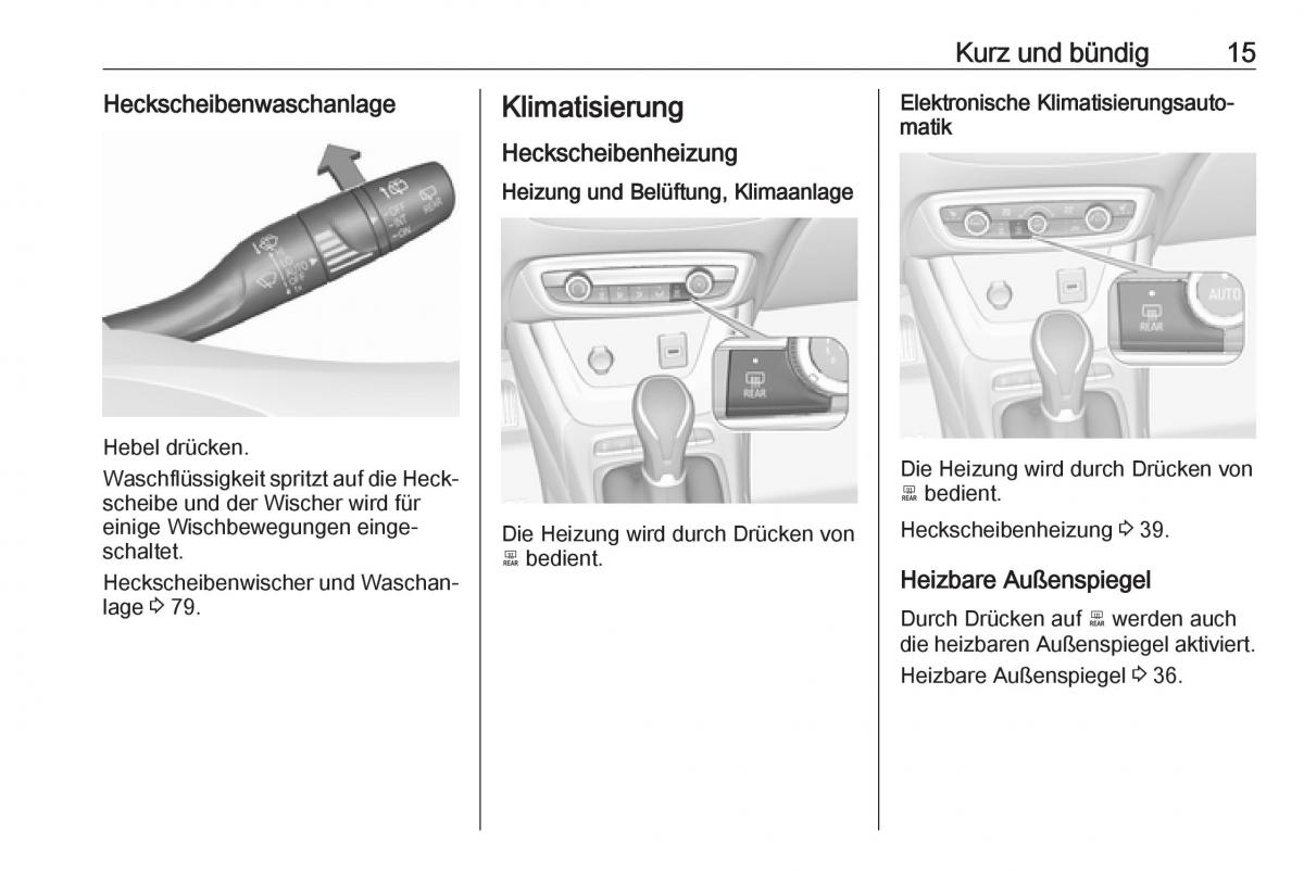 Opel Crossland X Handbuch / page 17