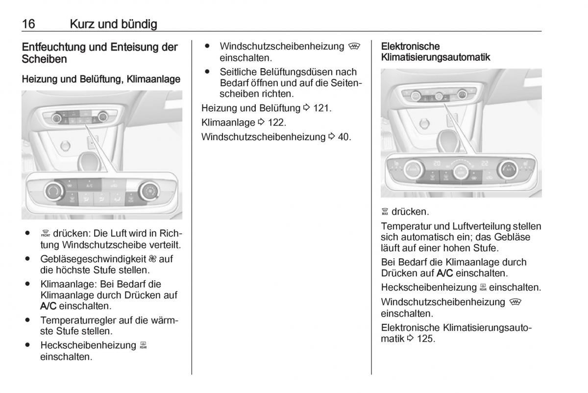 Opel Crossland X Handbuch / page 18