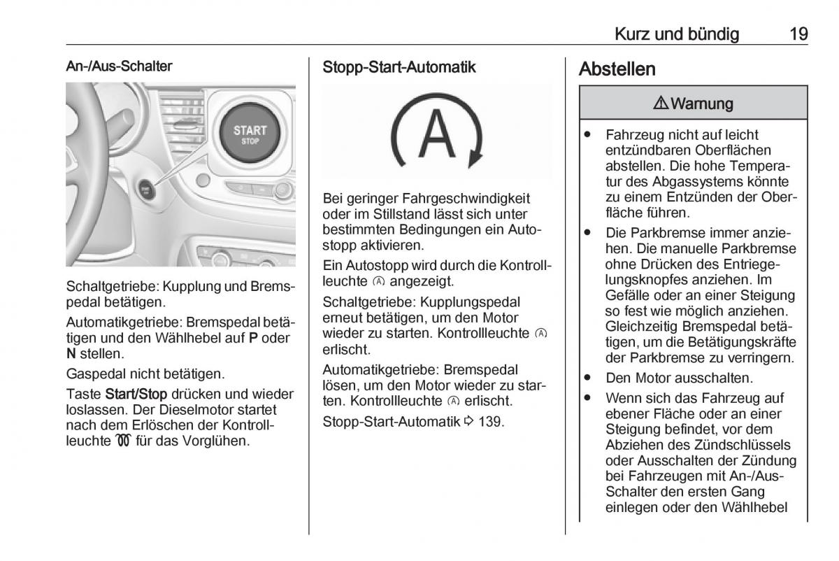 Opel Crossland X Handbuch / page 21