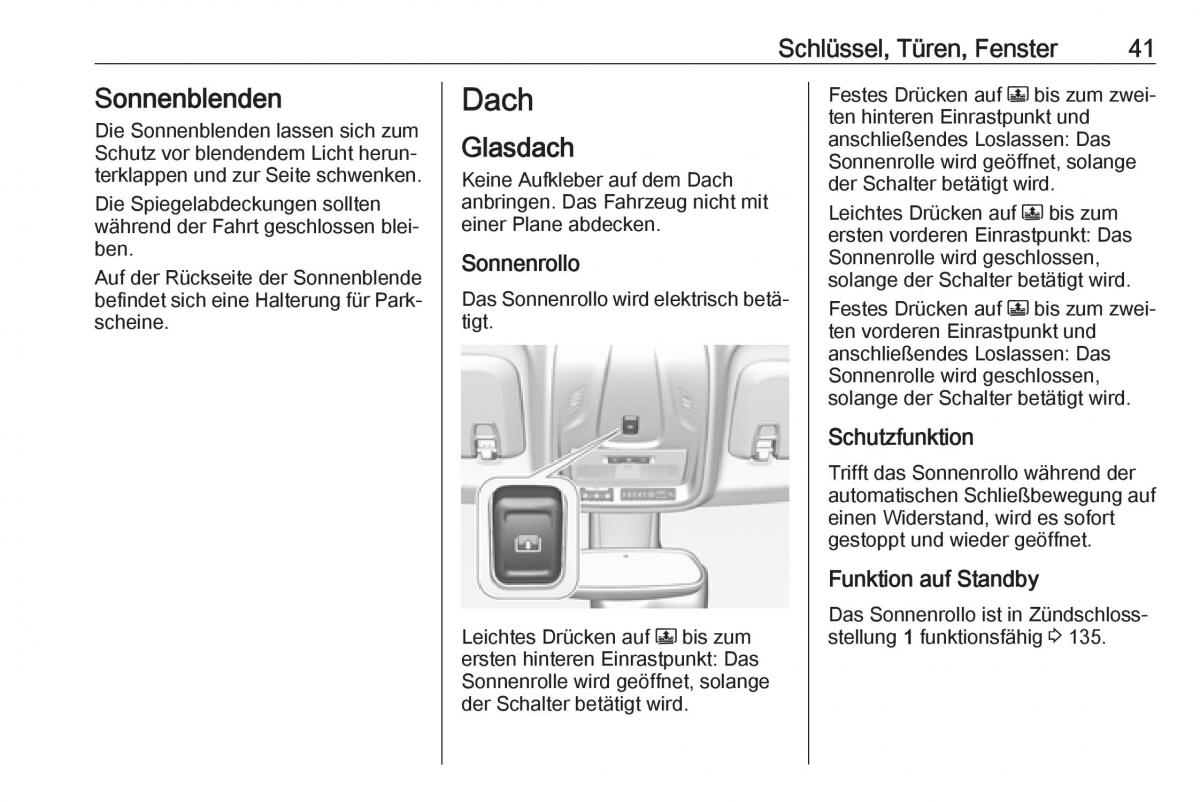 Opel Crossland X Handbuch / page 43