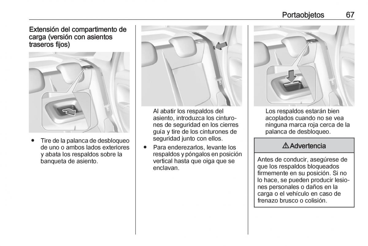 Opel Crossland X manual del propietario / page 69