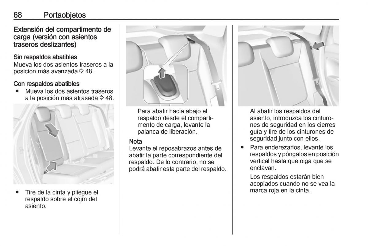 Opel Crossland X manual del propietario / page 70