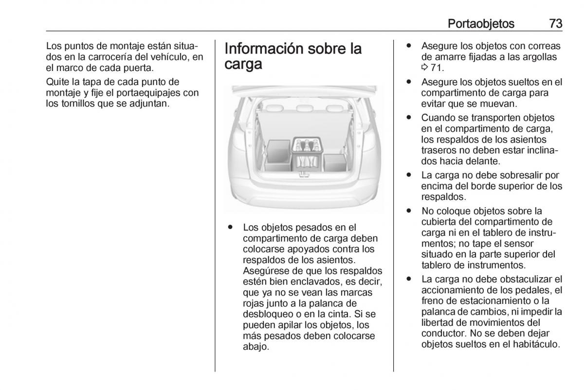 Opel Crossland X manual del propietario / page 75