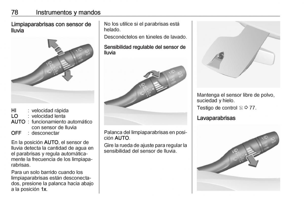 Opel Crossland X manual del propietario / page 80