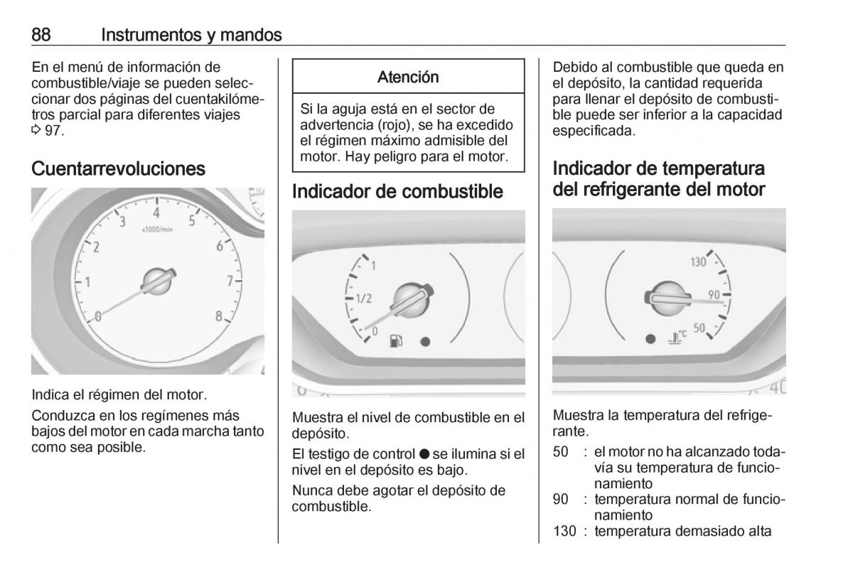 Opel Crossland X manual del propietario / page 90