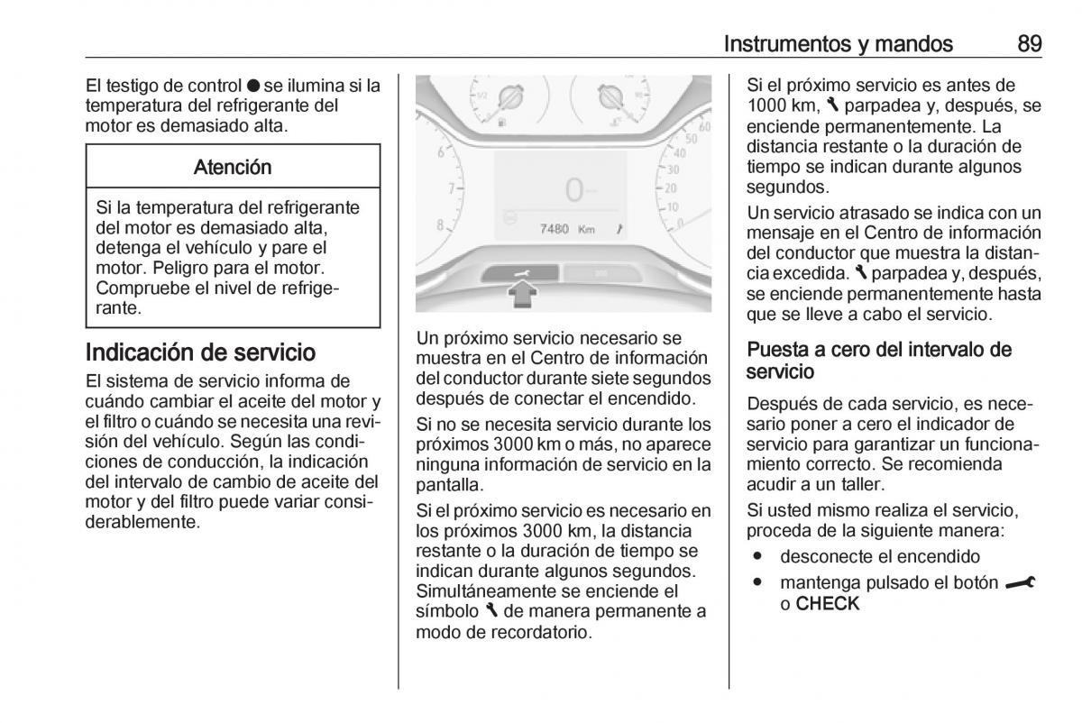 Opel Crossland X manual del propietario / page 91