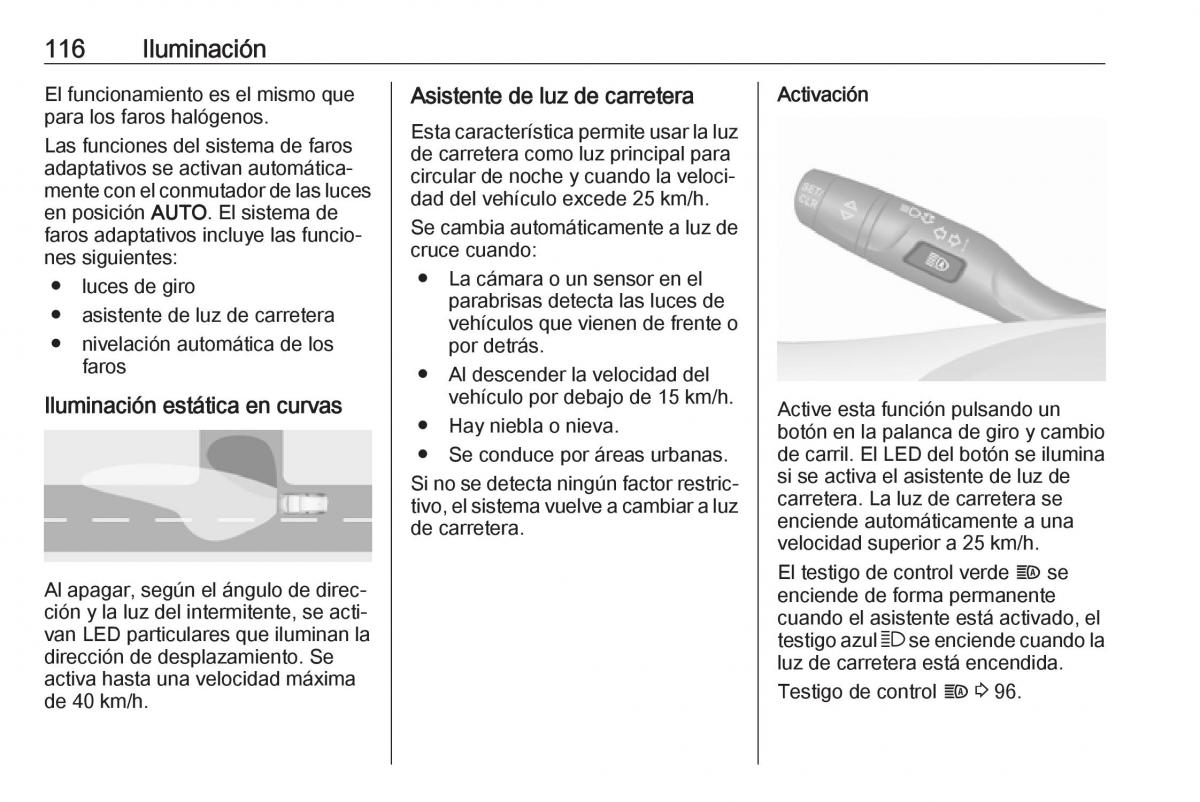 Opel Crossland X manual del propietario / page 118