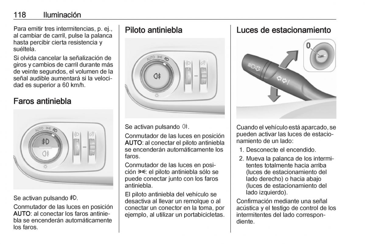 Opel Crossland X manual del propietario / page 120