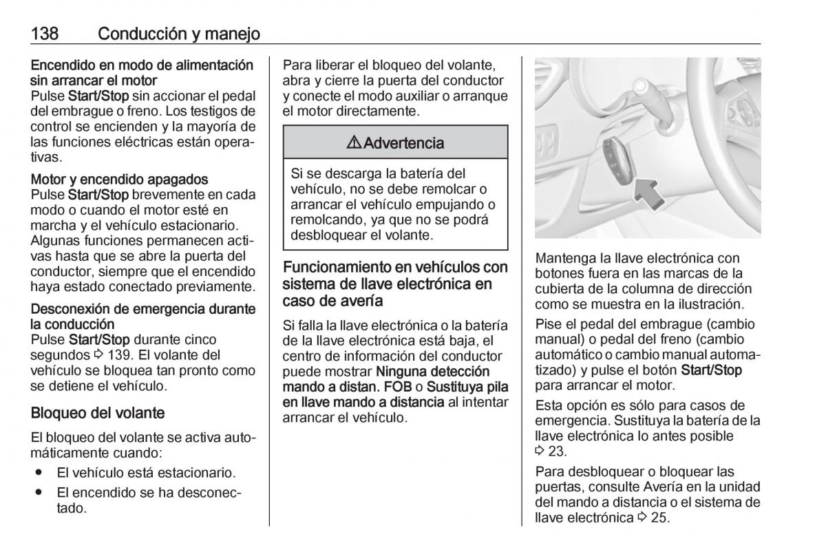 Opel Crossland X manual del propietario / page 140