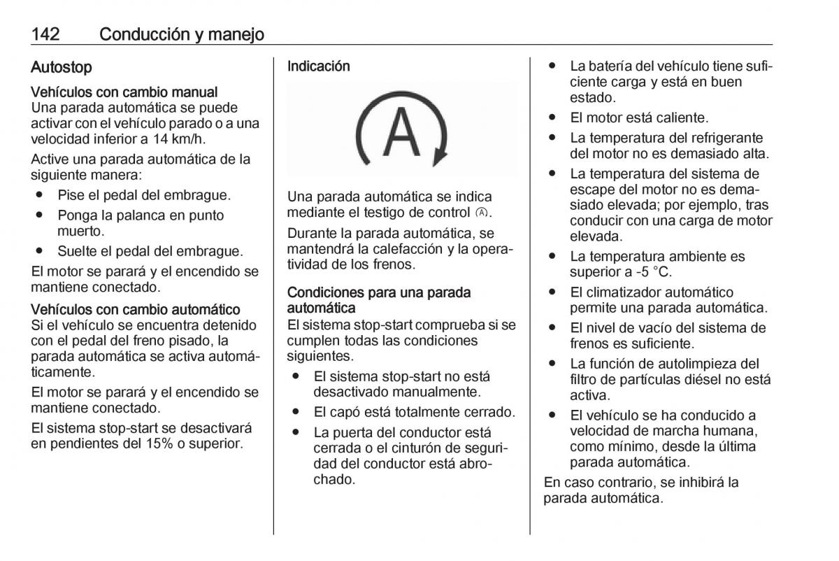 Opel Crossland X manual del propietario / page 144